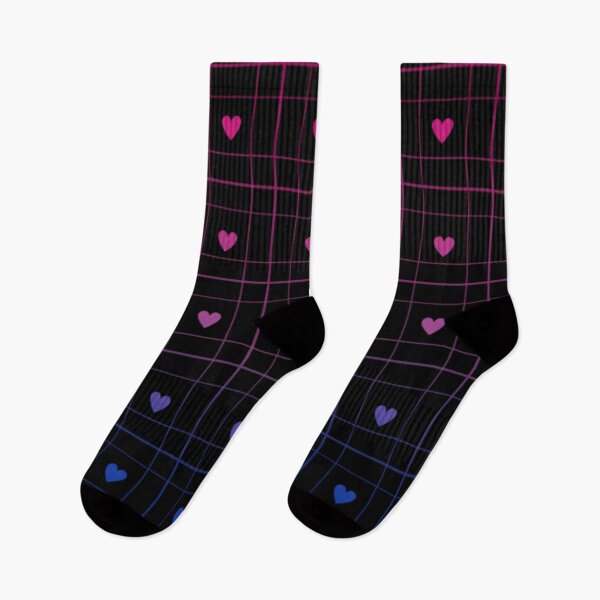 Item preview, Valentine's Day LGBTQ Graphic, Bisexual pride flag graphic, Hearts and lines graphic, St Valentine's Day, 14th February, LGBTQ, Love Heart, self love,  designed and sold by PrideBeProud.