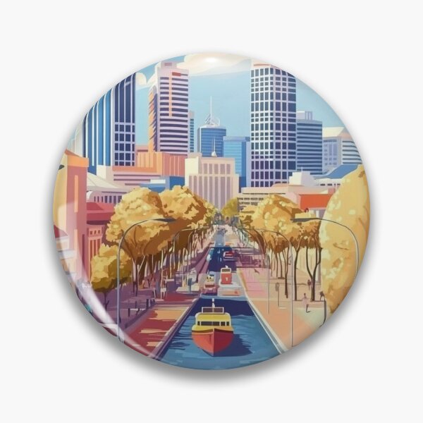 Item preview,  Perth Travel Poster, Perfect Gift for Travel Enthusiasts, Vintage Style Wall Art, Australia Wall art for home decor, Perth print. Sticker designed and sold by Thegalleryshop1.
