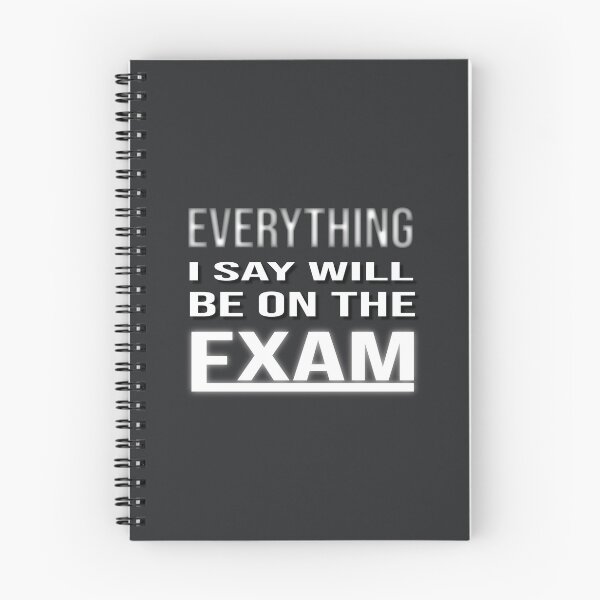 Item preview, Teacher Humor Exam Quote Classroom designed and sold by Zakrytos ★★★★★.