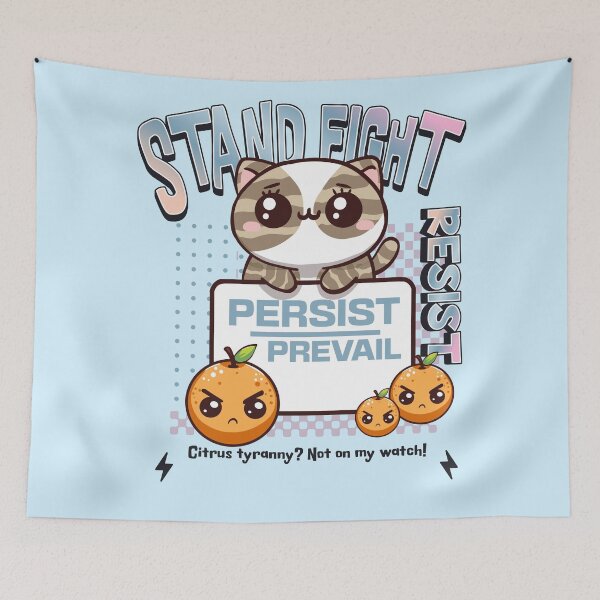 Item preview, Resist Persist Prevail designed and sold by BaffledSnout.