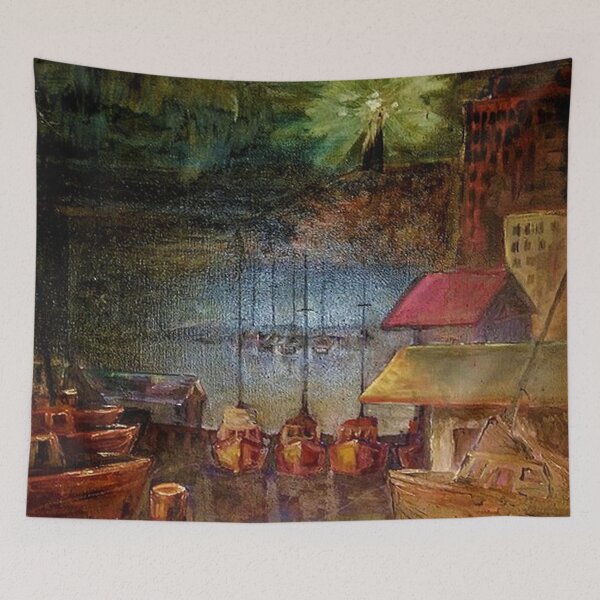 Item preview, Lighthouse at Eyemouth Harbor designed and sold by tomorrowsart.