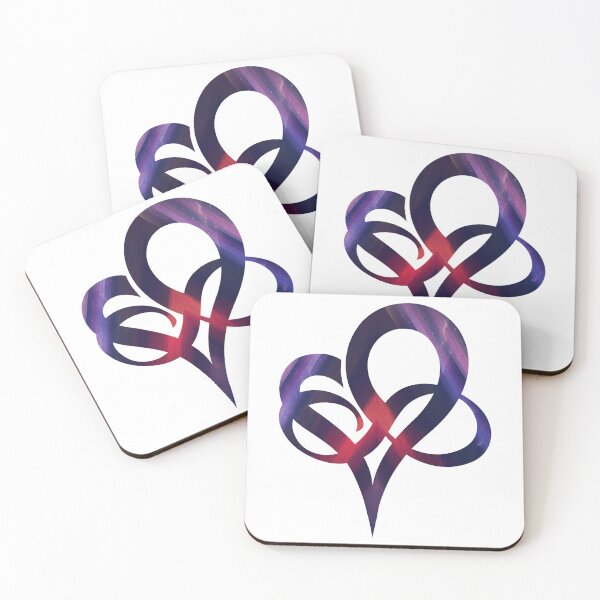 Item preview, INFINITY HEART Polyamory Symbol designed and sold by Carl's Clothing.