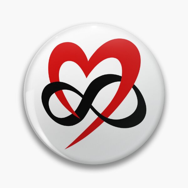 Item preview, Infinity Sign Heart designed and sold by Carl's Clothing.
