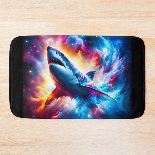 Item preview, Wild shark in space designed and sold by Dogandesighn.