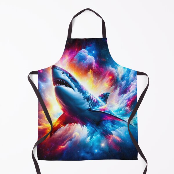 Item preview, Wild shark in space designed and sold by Dogandesighn.