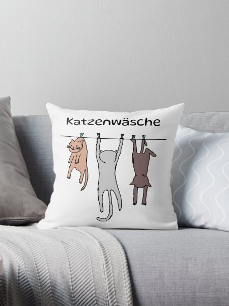 Artikel-Vorschau von Katzenwäsche, designt und verkauft von FreakOutShirts.