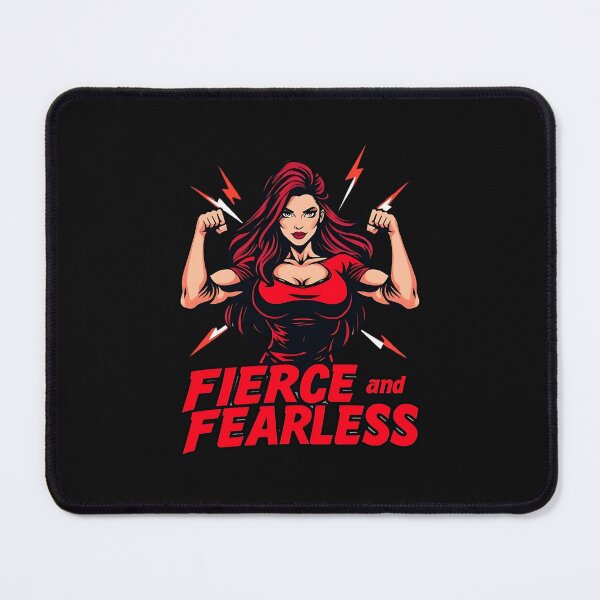 Item preview, FIERCE and FEARLESS designed and sold by FestivityFinds.