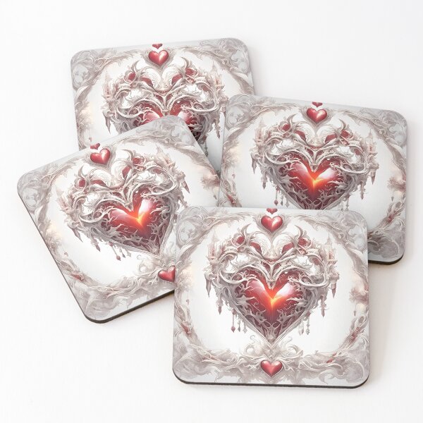 Item preview, Baroque Heart of Passion – Romantic Fantasy Art designed and sold by MystiqSlav.