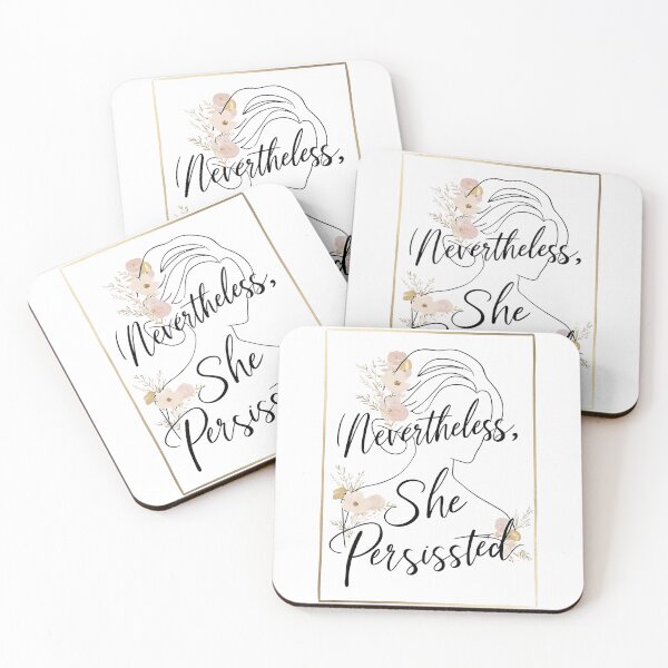 Item preview, Nevertheless she persisted- Women's Day-Women Empowerment-international women's day designed and sold by Waseemkhan86.