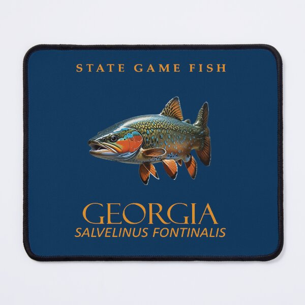 Item preview, Georgia Territory Game Fish Southern Appalachian Brook Trout designed and sold by taiche.
