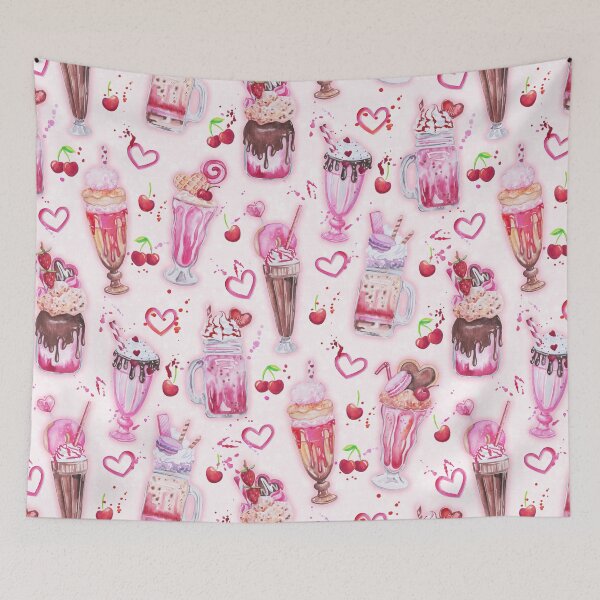 Item preview, Milkshake Romance designed and sold by Gingerlique.