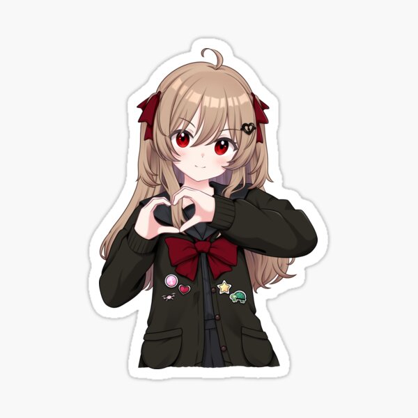 Item preview, Evil Neuro Sama Heart designed and sold by Kate27sun.