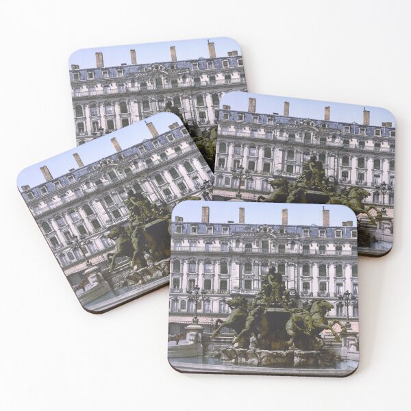 Item preview, Fountain in Lyon designed and sold by 19th Century in Color.