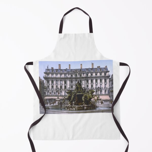 Item preview, Fountain in Lyon designed and sold by 19th Century in Color.