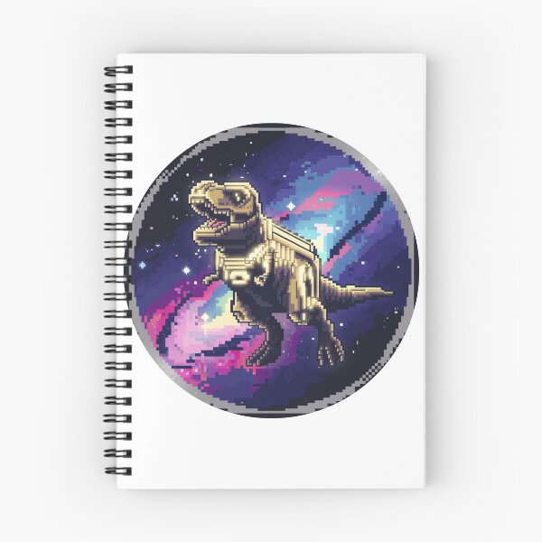 Item preview, Cosmic T-Rex Dinosaur in Glowing Space Armor - Set 2 designed and sold by Serene-Chamber.