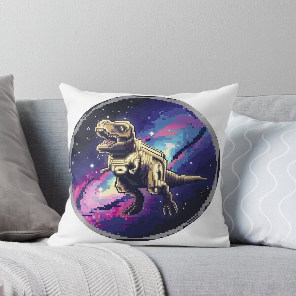 Item preview, Cosmic T-Rex Dinosaur in Glowing Space Armor - Set 2 designed and sold by Serene-Chamber.