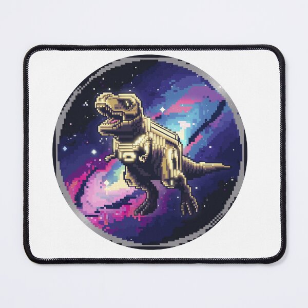 Item preview, Cosmic T-Rex Dinosaur in Glowing Space Armor - Set 2 designed and sold by Serene-Chamber.