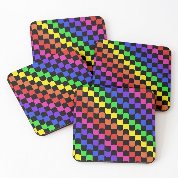Item preview, Dark Rainbow Checkered designed and sold by QueenS-Gallery.
