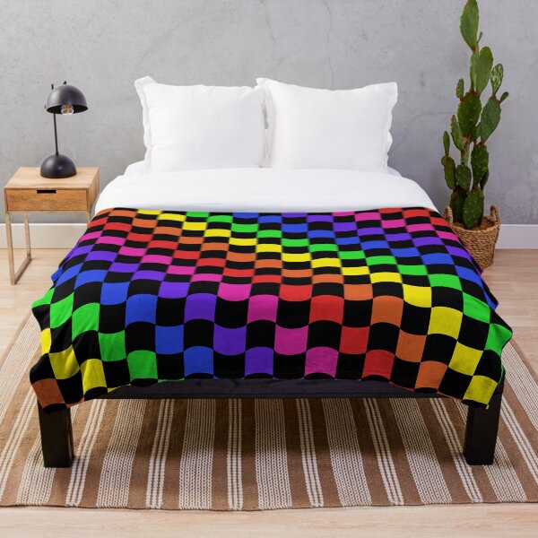 Item preview, Dark Rainbow Checkered designed and sold by QueenS-Gallery.
