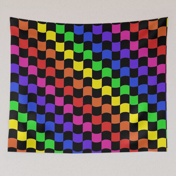 Item preview, Dark Rainbow Checkered designed and sold by QueenS-Gallery.