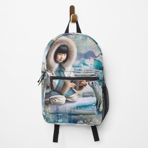 Item preview, Inuit with a Baby Seal designed and sold by M-Y-A-R-T-.