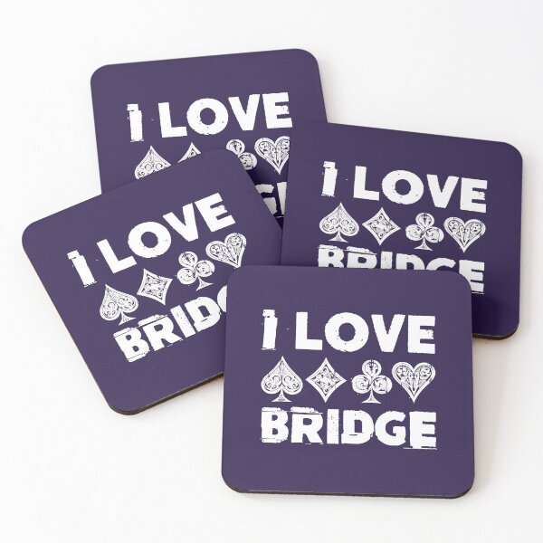 Item preview, I Love Bridge Cool Bridge Card Game Lover designed and sold by jaygo.