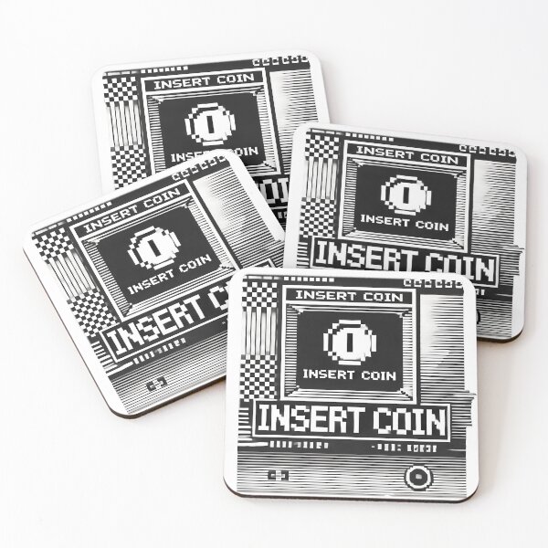 Item preview, Insert Coin: Retro Arcade Pixel Art designed and sold by Chroma Myst.