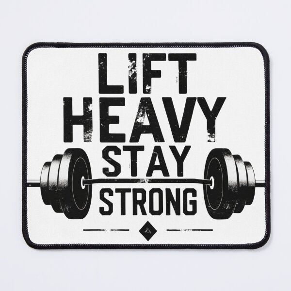 Item preview, "Lift Heavy, Stay Strong" Perfect for GymRats designed and sold by D1dymos.