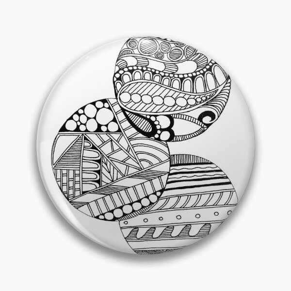 Item preview, doodled ornaments designed and sold by kellybyrdart1.