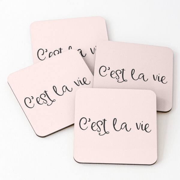 Item preview, C'est la vie That's Life in French designed and sold by kierkegaard.