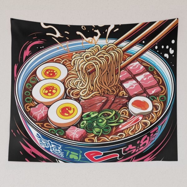 Item preview, The Steaming Ramen Perfection designed and sold by novmasao.