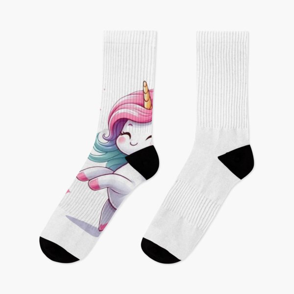 Item preview, Magical Pastel Unicorn | Happy Unicorn | Dancing Rainbow Unicorn | Rainbow | Smiling | Sparkly Unicorn |  designed and sold by Kaivinaikadhaigal.