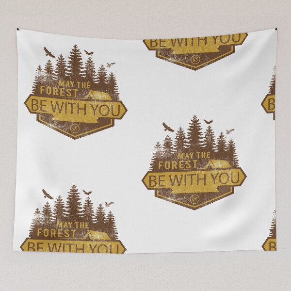 Item preview, Funny camping | May The Forest Be With You  designed and sold by ETIndustries.