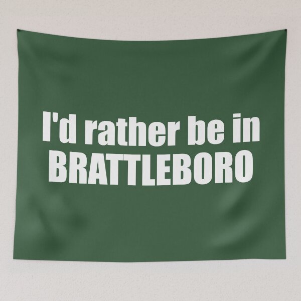 Item preview, I'd Rather Be In Brattleboro Vermont designed and sold by Esskay Designs.