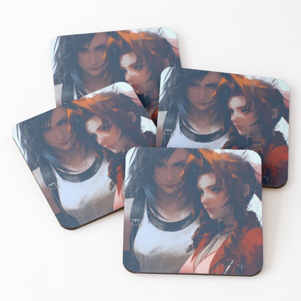 Item preview, Tifa & Aerith - 2 designed and sold by Infinite-Aspire.