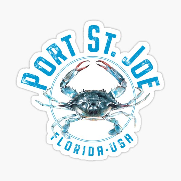 Item preview, Port St. Joe Florida Forgotten Coast Designs, Blue Crab designed and sold by Futurebeachbum.