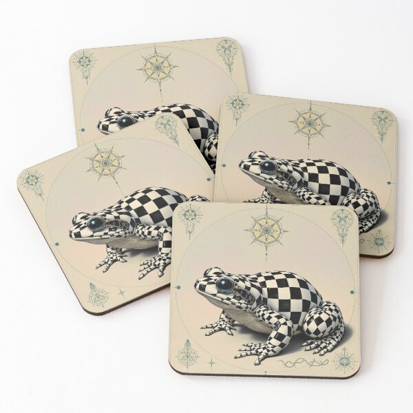 Item preview, Checkerboard Toad designed and sold by HabitableMoons.