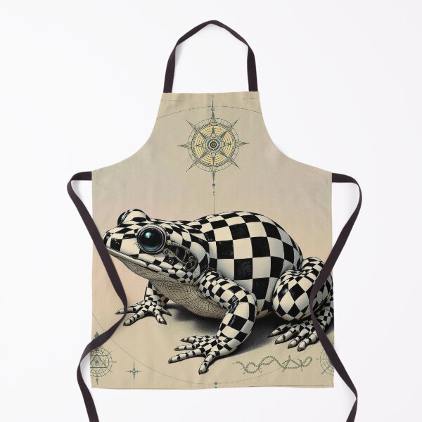 Item preview, Checkerboard Toad designed and sold by HabitableMoons.