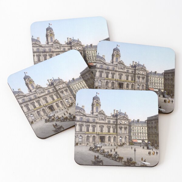 Item preview, Square in Lyon designed and sold by 19th Century in Color.