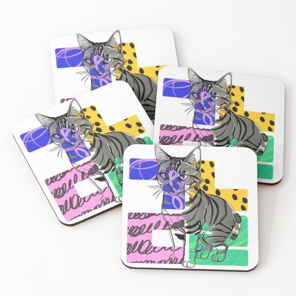 Item preview, Korean character background cat sketch designed and sold by gaon-kr.