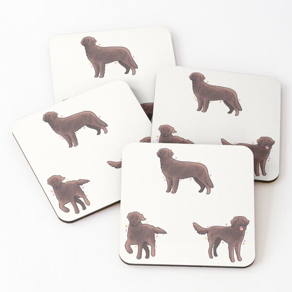 Item preview, Flat-Coated Retriever pack designed and sold by Mayarartsy.