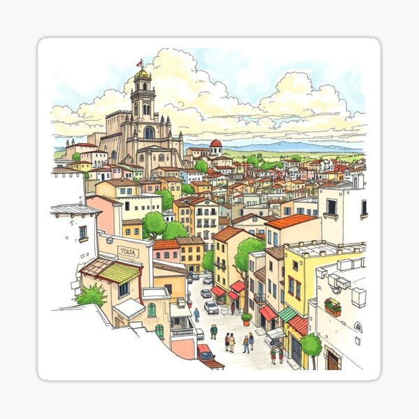 Vista previa del artículo con la obra «Ciudad de Ledo», diseñado y vendido por Shapeshifter797.