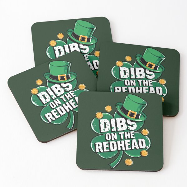 Item preview, Dibs on the Redhead Funny St Patricks Day designed and sold by WildPalette-Art.
