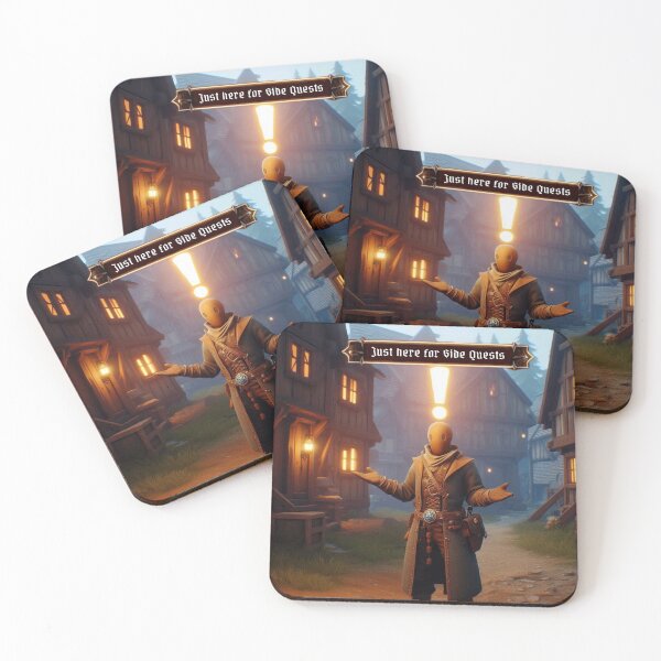 Item preview, NPC Vibes - Just here for Side Quests designed and sold by nature. electrified..