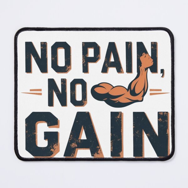 Item preview, "No Pain, No Gain" For Gym Lovers designed and sold by D1dymos.