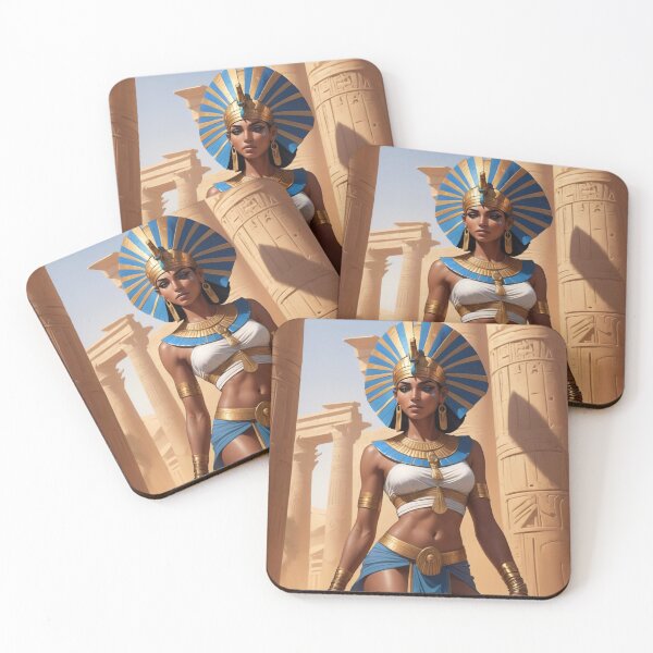 Item preview, Beautiful Egyptian Priestess illustration designed and sold by Vintage Designs +.