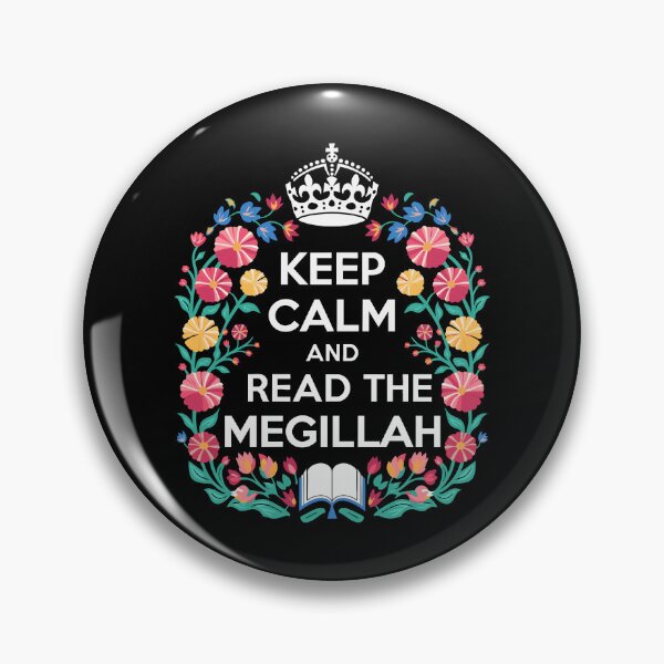 Item preview, Funny Purim Keep Calm Megillah Esther Hamantaschen Hebrew designed and sold by w1ckerman.