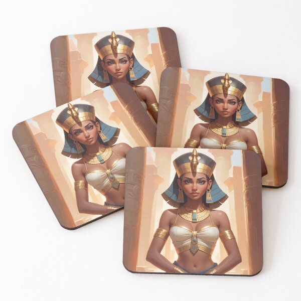 Item preview,  Beautiful Egyptian Priestess illustration designed and sold by Vintage Designs +.