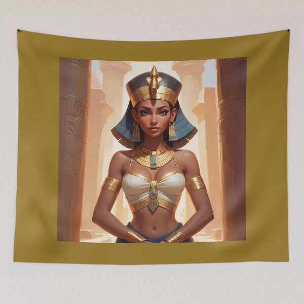 Item preview,  Beautiful Egyptian Priestess illustration designed and sold by Vintage Designs +.
