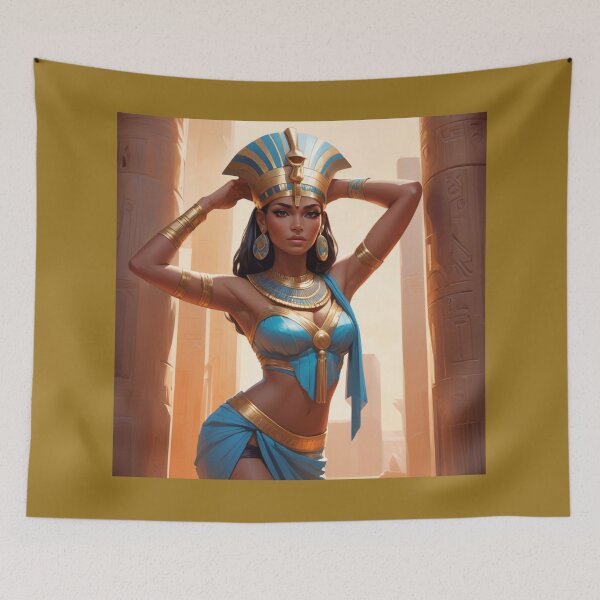 Item preview, Beautiful Egyptian Priestess illustration designed and sold by Vintage Designs +.